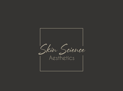 Skin Science Aesthetics Logo design brand identity custom logo design flat logo design icon logo logo design logotype minimalist logo modern logo new logo design simple