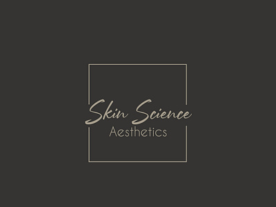 Skin Science Aesthetics Logo design