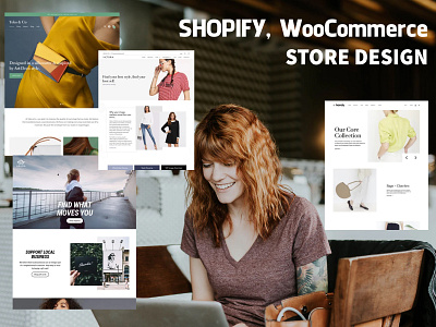 Shopify, WooCommerece Store Design