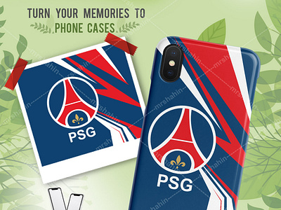 PSG Football Phone Case Design