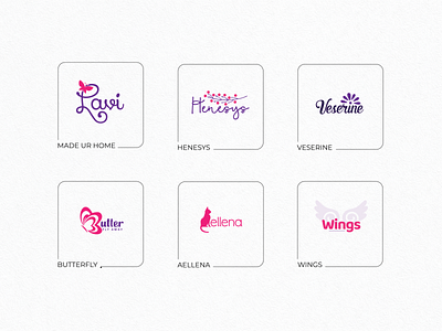 Logo Design | Pink & Violet