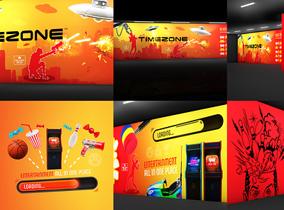 Timezone Wall art design graphic design illustration