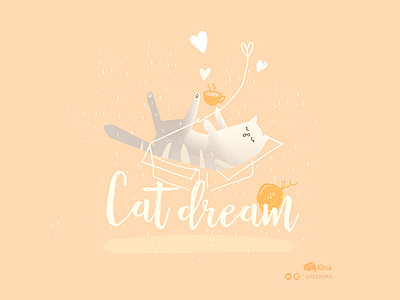 Cat dream cats coffee dgkima dream sunday