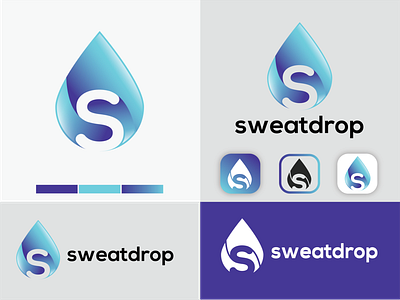 sweatdrop - logo brand brand identity branding colorful logo gradient logo logo design modern logo modern s letter modern s letter design modern s letter logo modern s logo modern s logo idea professional s letter mark s letter s letter branding s letter mark s letter template s logo for company s monogram ultra modern s letter mark