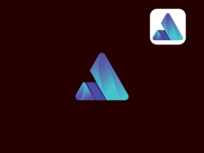 a abstract letter logo