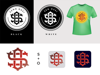 SO Monogram Logo Design Concept