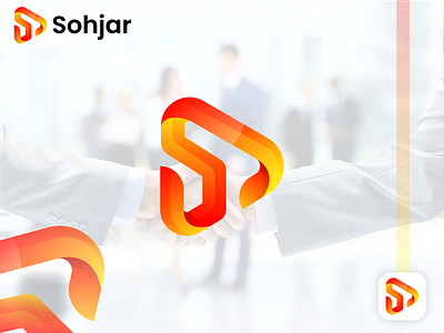 Sohjar, SJ abstract letter logo