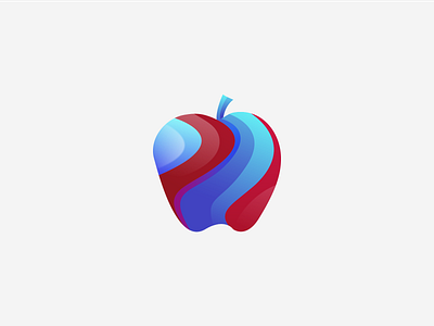 Apple abstract logo