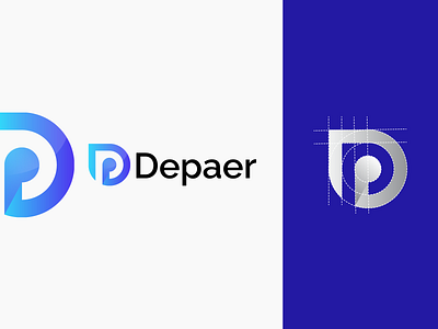 Depaer logo design colorful logo depaer depaerlogo depaerlogodesign design gbstractlogo gleterlgo gmodernlogo gradient logo illustration logo logo design modern logo