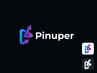 Pinuper logo design