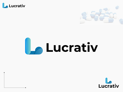 Lucrativ L modern medicine Logo 3d animation brand identity branding colorful logo design gradient logo graphic design illustration labstractlogo ldoctorletterlogo lmedicinelogo lmodernabstractlogo lmodernlogo logo logo design logobrand logomark lucrativ modern logo