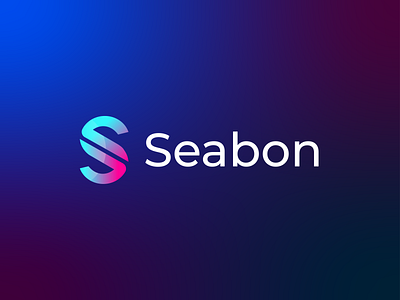 Seabon, s modern letter logo