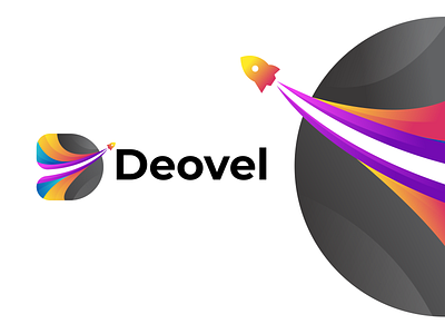 deovel, d letter logo