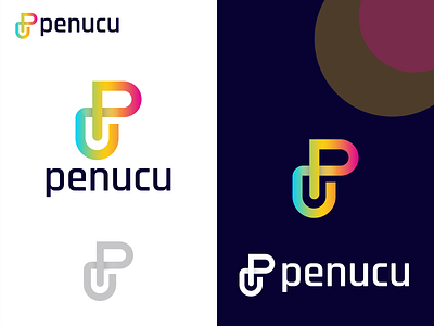 penucu, PU Modern Typography Logo Design & Logo mark brandidentity cheaplogo corebrandings logobranding logodesign logodesigner logomaker monogramlogo penucu puletterlogo pulettermarklogo pulogo pulogo branding pumonogramlogo putypographylogo