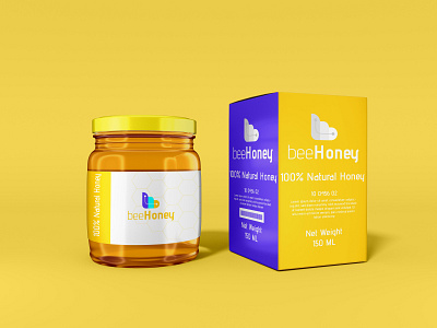 bee Honey Logo and Branding Design