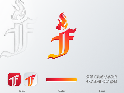 Fire logo (F)