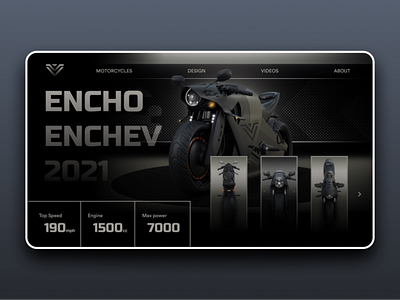 Encho Enchev Bike 2021 Landing Page