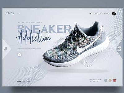 Sneaker Addition landingpage sneaker ui design ui ux ux design webdesign webdesigns werbeagentur