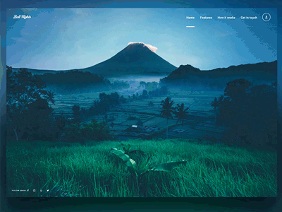 Bali Nights bali graphicdesign landing page landing page concept landingpage screendesign ui ui design uidesign uiux ux ux design webdesign webdesigner