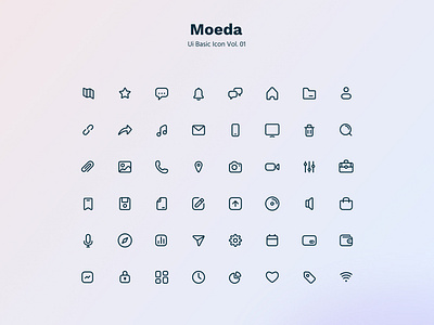 Moeda - Basic Ui Icon