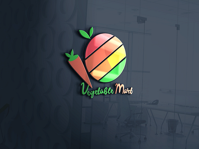 vegitable branding design illustration logo typography