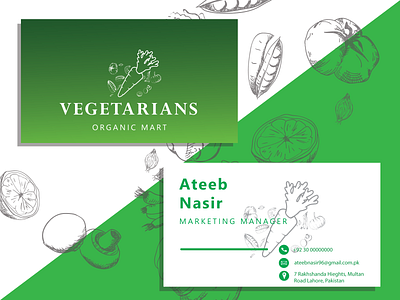 vegetarian1 branding design food illustration logo typography