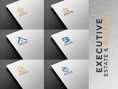 Executive Estate logo branding graphic design