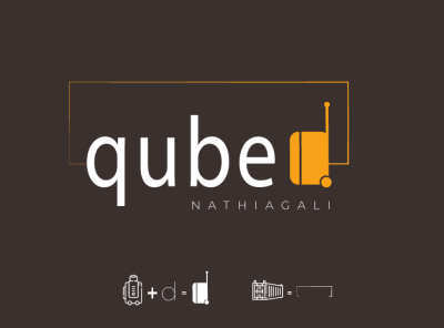 Qubed v1 branding design illustration logo typography