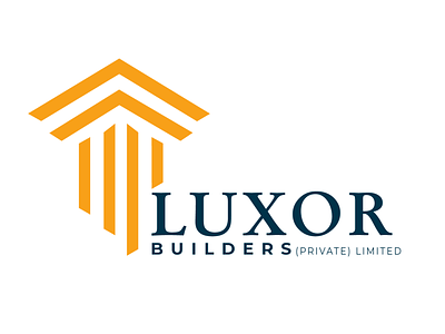 Luxor branding design logo typography
