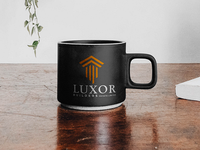 Luxor branding design graphic design logo typography