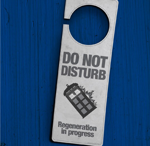 Do Not Disturb. Regeneration in progress do not disturb doctor who illustration