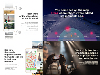 LOYO - mobile app (presentation) app geo geolocation mobile photo ui ux web