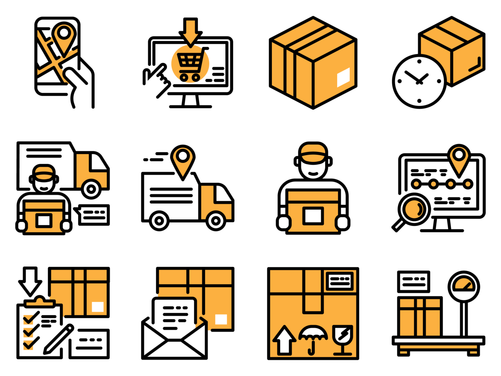 delivery icon symbol vector art, Logistics and distribution icon, Express  Delivery and more, For graphic design, mobile application, web design,  3567624 Vector Art at Vecteezy