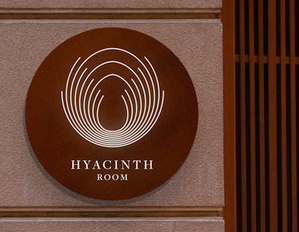 Hyacinth Room branding kyle poff restaurant sushi