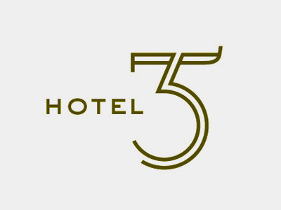 Hotel 35 brand identity kyle poff logo