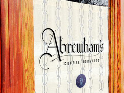 Abrewham's Coffee Roasters brand identity kyle poff logo