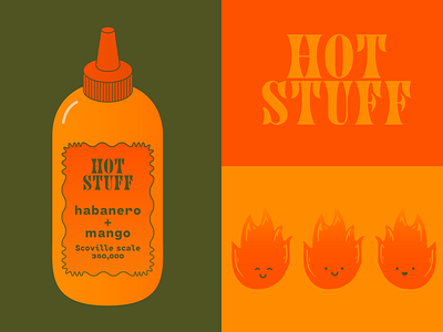 🔥 hot stuff 🔥 branding graphic design illustrator logo vector