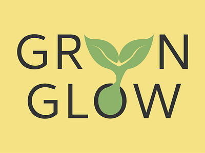 Logo Design Concept 6 | Green Glow art branding design flat illustrator logo minimal vector