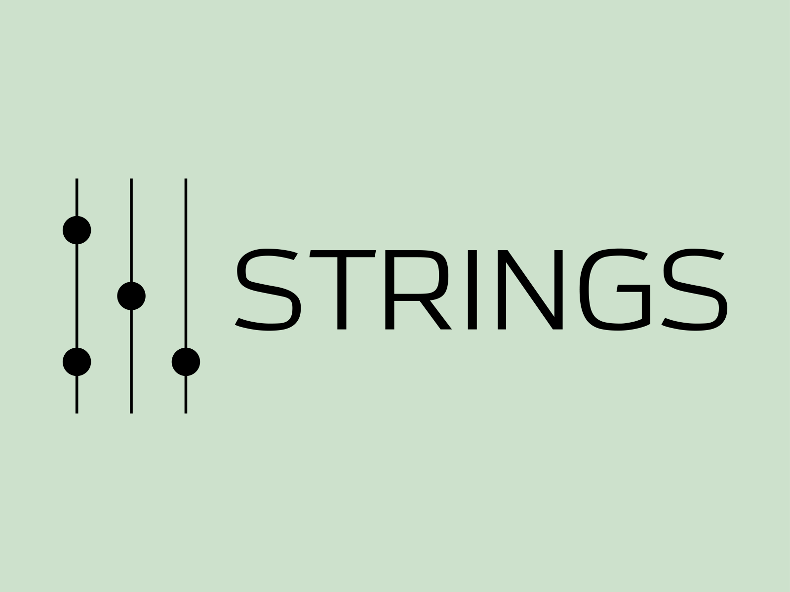 Logo Design Concept 8 | Strings by Design Den on Dribbble