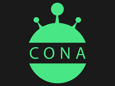 Logo Design Concept 11 | Cona branding design flat icon logo minimal