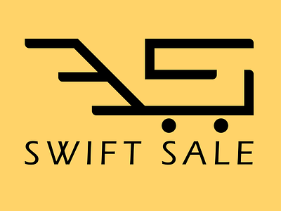 Logo Design Concept 12 | Swift Sale branding design flat illustrator logo logo a day logo design branding logo design concept logo designs logodesign logos minimal