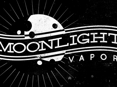 Moonlight Vapor logo moon