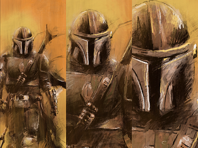 Mandalorian Digital Painting