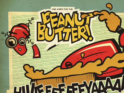 Kung Fu Robot iPad App kung fu peanut butter robots