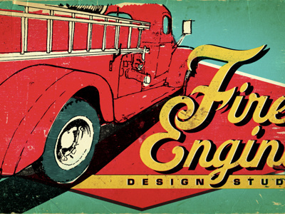 Fire Engine Design Proposal Cover fire engine