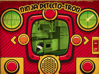 Kung Fu RObot ninja detecto-tron ipad kung fu ninjas robots