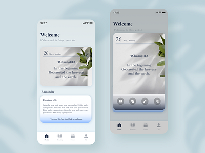 Bible App | UI / UX Design