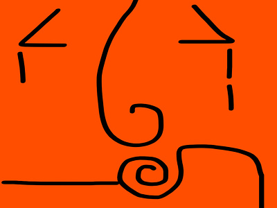 Don't cry art branding design designer graffiti illustration logo orange vector