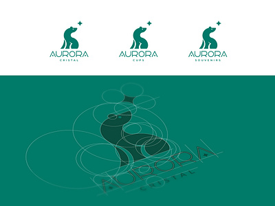 Logo for "Aurora Cristal"  company