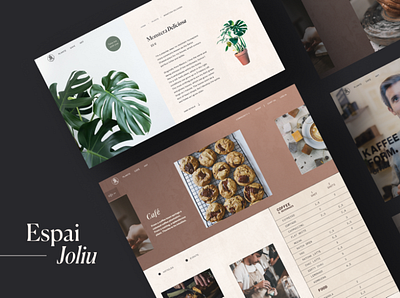 Espai Joliu branding design desktop figma figmadesign ui website